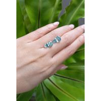 7.66 Ct.Tw.Total Carat Weight Paraiba Tourmaline Pair from Africa Life Style