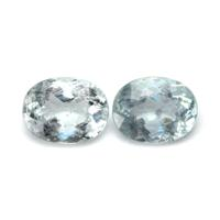 11.97 Ct.Tw.Total Carat Weight Paraiba Tourmaline Pair from Africa Video