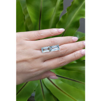 7.52&nbsp;Ct.Tw.Total Carat Weight Paraiba Tourmaline Pair from Africa Life Style