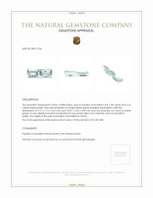 5.20&nbsp;Ct.Tw.Total Carat Weight Paraiba Tourmaline Pair from Africa Appraisal