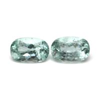 18.81 Ct.Tw.Total Carat Weight Paraiba Tourmaline Pair from Africa Video