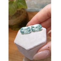 18.81 Ct.Tw.Total Carat Weight Paraiba Tourmaline Pair from Africa Life Style