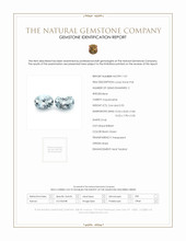 5.57 Ct.Tw.Total Carat Weight Aquamarine Pair from Brazil Scan Report
