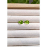 5.29&nbsp;Ct.Tw.Total Carat Weight Peridot Pair from Burma (Myanmar) Life Style