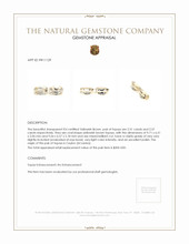 5.08&nbsp;Ct.Tw.Total Carat Weight Topaz Pair from Ceylon (Sri Lanka) Appraisal