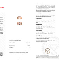 5.08 Ct.Tw.Total Carat Weight Topaz Pair from Ceylon (Sri Lanka) Scan Report
