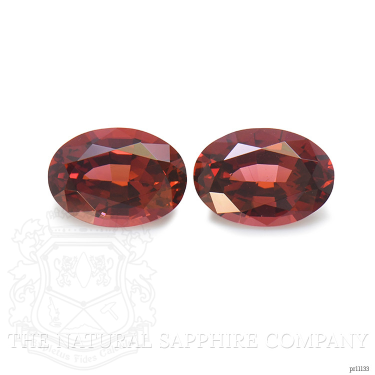 1.63 Ct.Tw. Garnet Pair from Ceylon (Sri Lanka)
