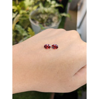 1.63&nbsp;Ct.Tw.Total Carat Weight Garnet Pair from Ceylon (Sri Lanka) Life Style