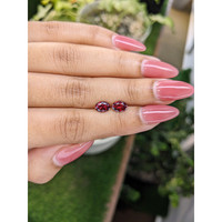 1.75&nbsp;Ct.Tw.Total Carat Weight Garnet Pair from Ceylon (Sri Lanka) Life Style