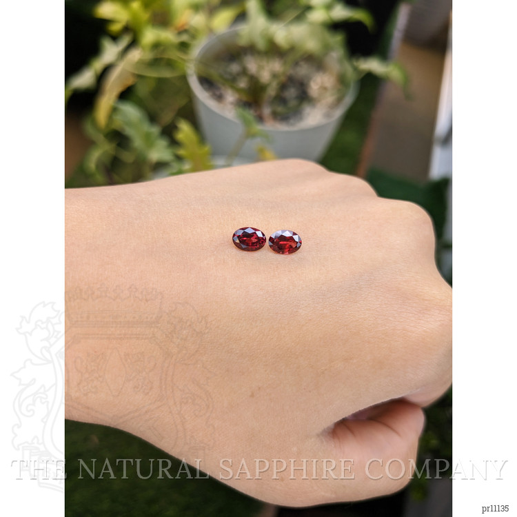 1.75 Ct.Tw. Garnet Pair from Ceylon (Sri Lanka)