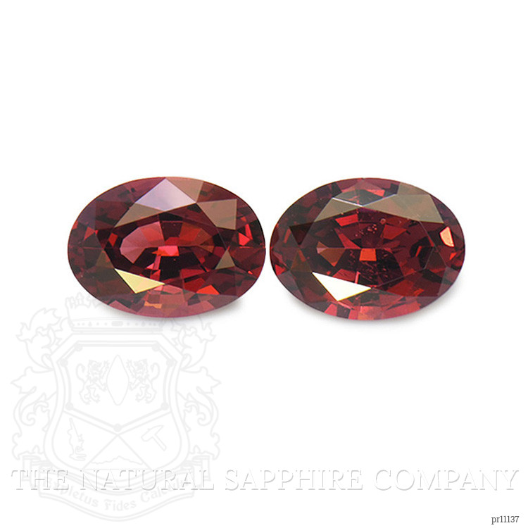 1.66 Ct.Tw. Garnet Pair from Ceylon (Sri Lanka)