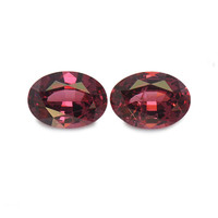 1.62 Ct.Tw. Oval Garnet Pair