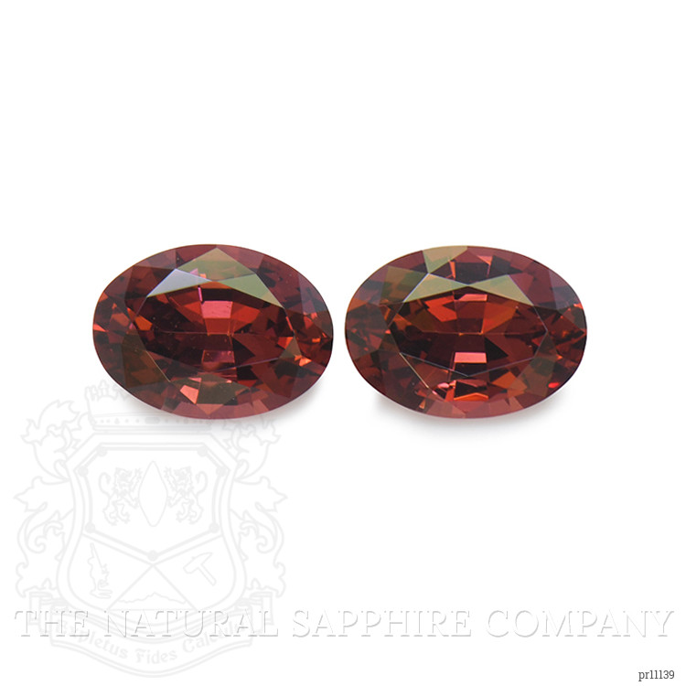 1.75 Ct.Tw. Garnet Pair from Ceylon (Sri Lanka)