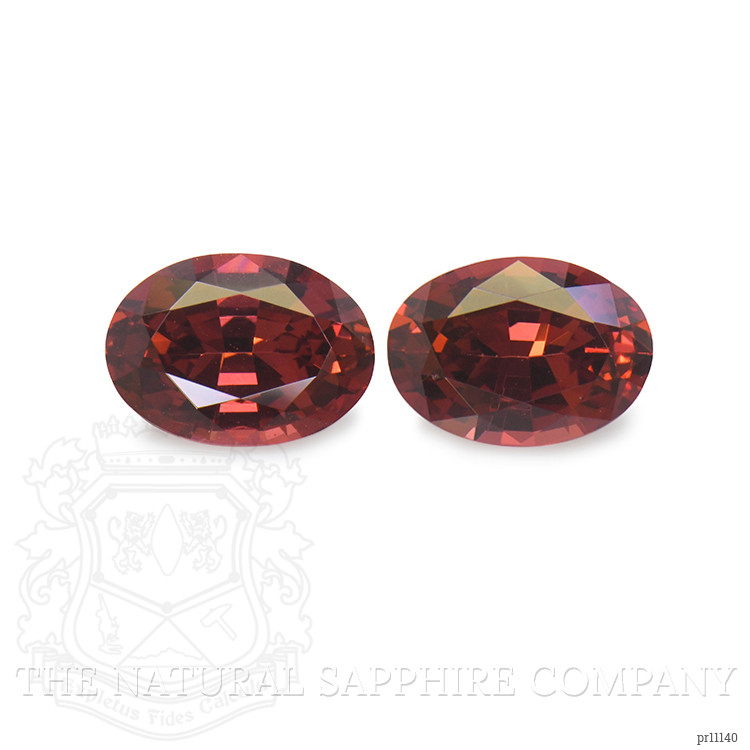 1.69 Ct.Tw. Garnet Pair from Ceylon (Sri Lanka)