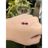 1.69&nbsp;Ct.Tw.Total Carat Weight Garnet Pair from Ceylon (Sri Lanka) Life Style