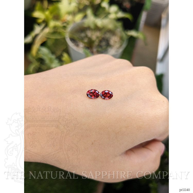 1.69 Ct.Tw. Garnet Pair from Ceylon (Sri Lanka)