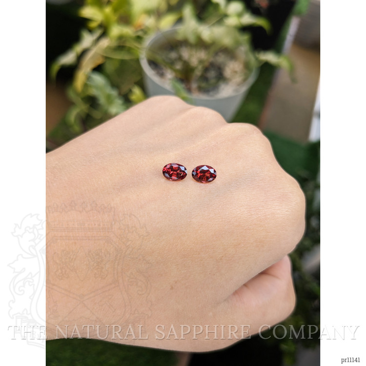 1.71 Ct.Tw. Garnet Pair from Ceylon (Sri Lanka)