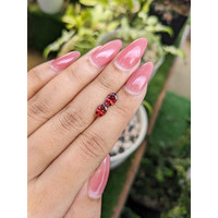1.63&nbsp;Ct.Tw.Total Carat Weight Garnet Pair from Ceylon (Sri Lanka) Life Style