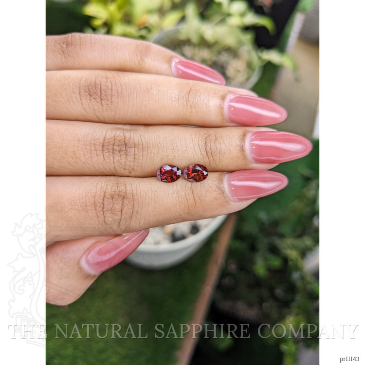 1.78 Ct.Tw. Garnet Pair from Ceylon (Sri Lanka)