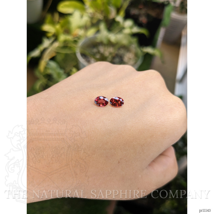 1.78 Ct.Tw. Garnet Pair from Ceylon (Sri Lanka)