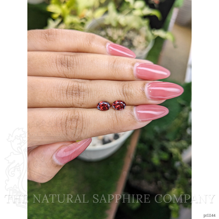 1.71 Ct.Tw. Garnet Pair from Ceylon (Sri Lanka)