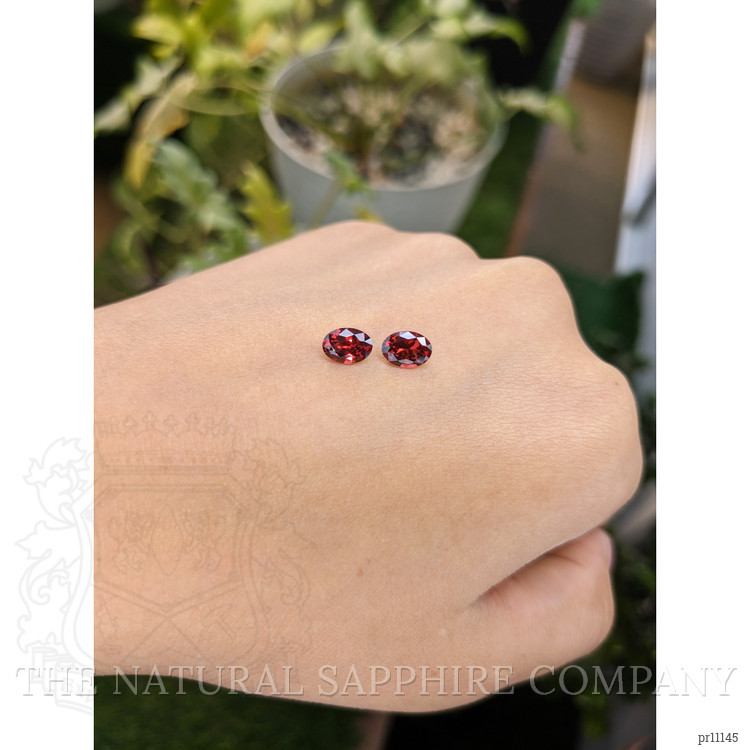 1.63 Ct.Tw. Garnet Pair from Ceylon (Sri Lanka)