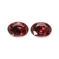 1.65 Ct.Tw. Oval Garnet Pair