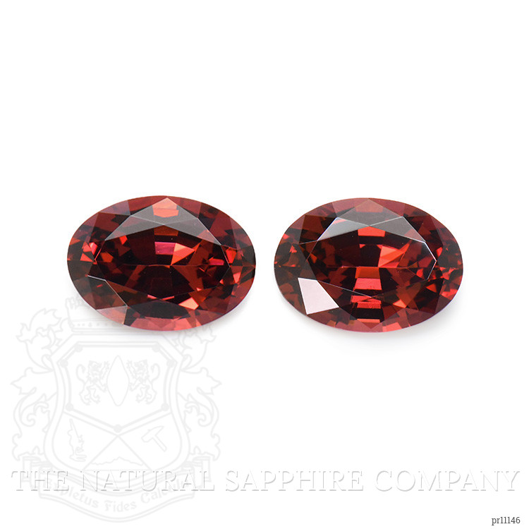 1.65 Ct.Tw. Garnet Pair from Ceylon (Sri Lanka)