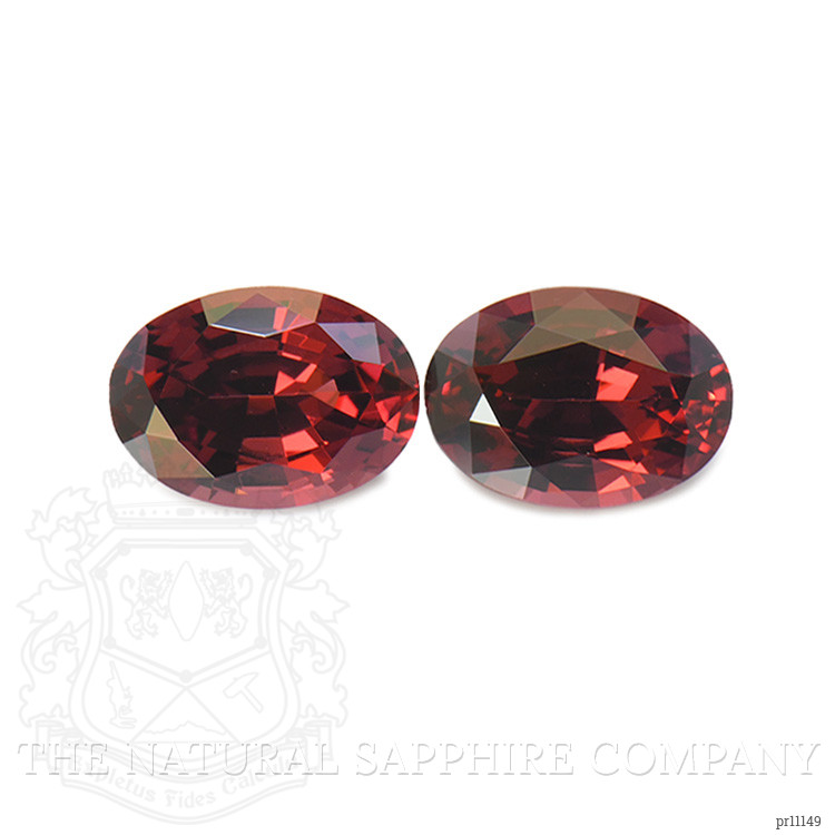 1.82 Ct.Tw. Garnet Pair from Ceylon (Sri Lanka)
