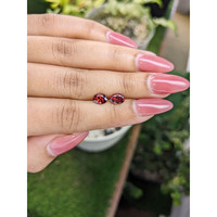 1.82&nbsp;Ct.Tw.Total Carat Weight Garnet Pair from Ceylon (Sri Lanka) Life Style