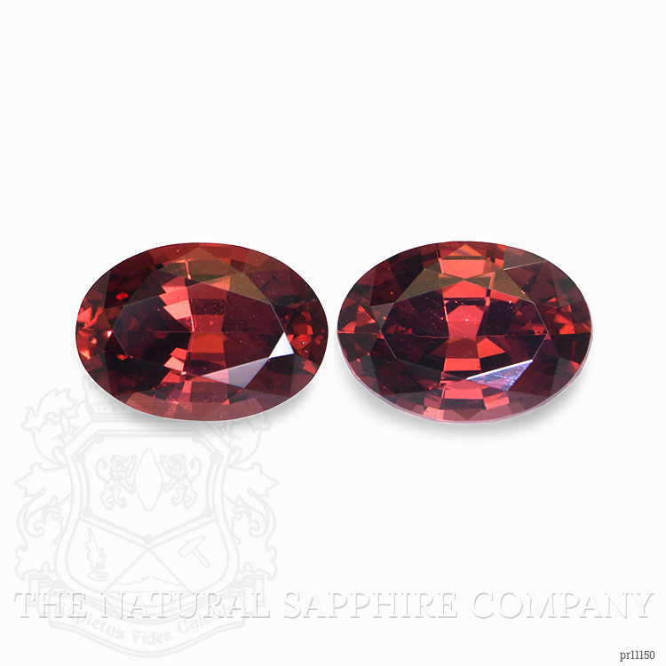 1.71 Ct.Tw. Garnet Pair from Ceylon (Sri Lanka)