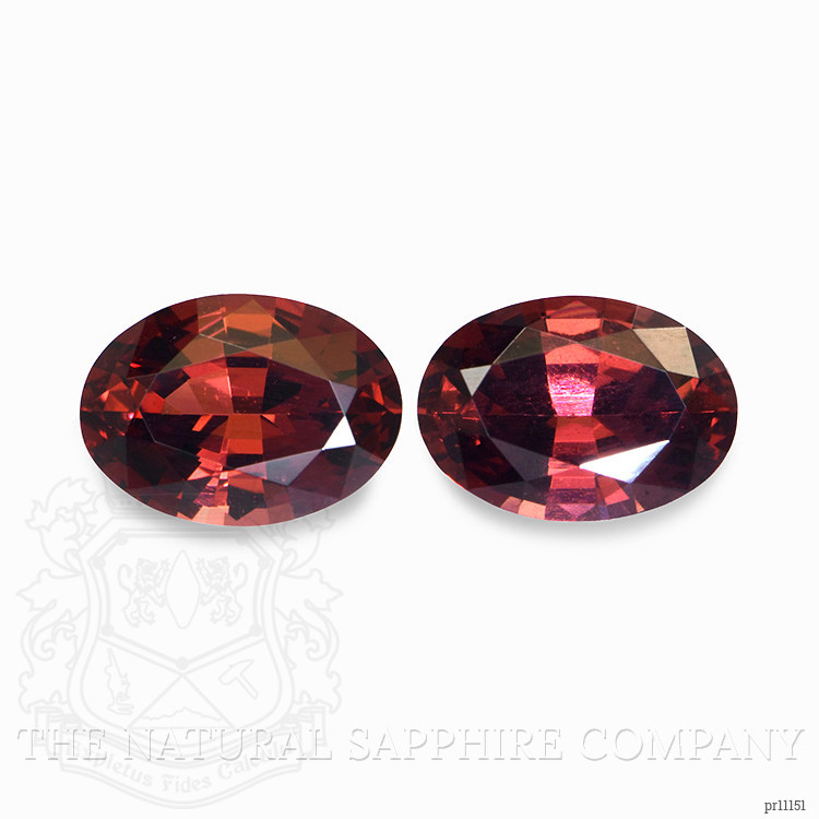 1.69 Ct.Tw. Garnet Pair from Ceylon (Sri Lanka)
