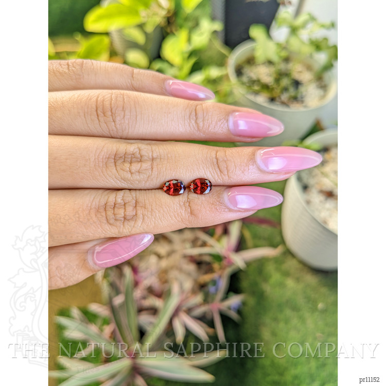 1.76 Ct.Tw. Garnet Pair from Ceylon (Sri Lanka)