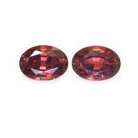 1.74 Ct.Tw. Oval Garnet Pair