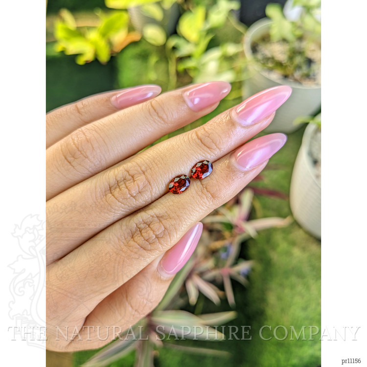 1.75 Ct.Tw. Garnet Pair from Ceylon (Sri Lanka)