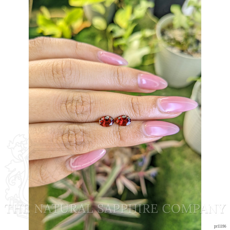 1.75 Ct.Tw. Garnet Pair from Ceylon (Sri Lanka)