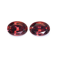 1.85 Ct.Tw. Oval Garnet Pair