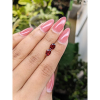 1.82&nbsp;Ct.Tw.Total Carat Weight Garnet Pair from Ceylon (Sri Lanka) Life Style