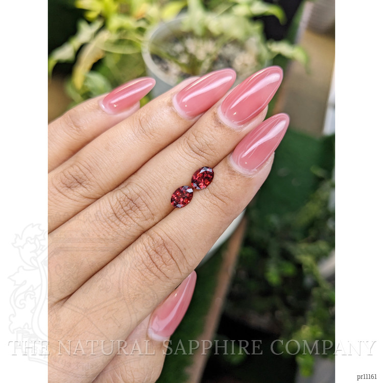 1.72 Ct.Tw. Garnet Pair from Ceylon (Sri Lanka)