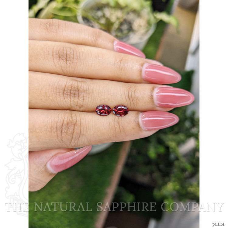 1.72 Ct.Tw. Garnet Pair from Ceylon (Sri Lanka)