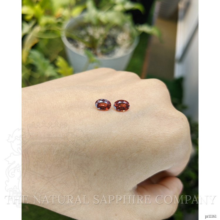 1.72 Ct.Tw. Garnet Pair from Ceylon (Sri Lanka)