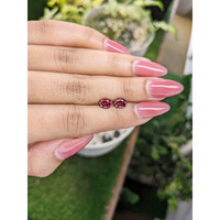 1.73&nbsp;Ct.Tw.Total Carat Weight Garnet Pair from Ceylon (Sri Lanka) Life Style