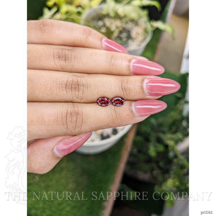 1.73 Ct.Tw. Garnet Pair from Ceylon (Sri Lanka)