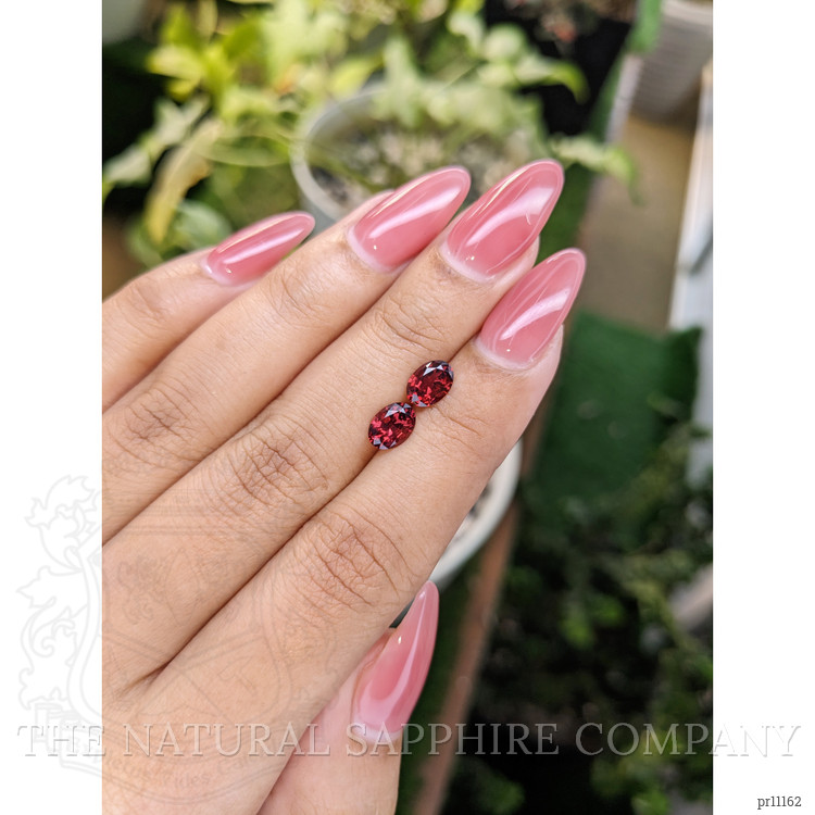 1.73 Ct.Tw. Garnet Pair from Ceylon (Sri Lanka)