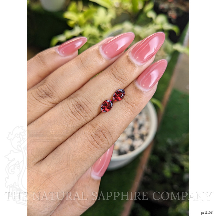 1.72 Ct.Tw. Garnet Pair from Ceylon (Sri Lanka)