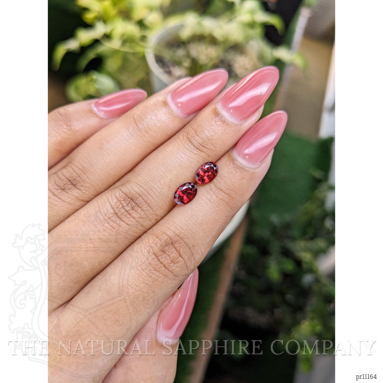 1.78 Ct.Tw. Garnet Pair from Ceylon (Sri Lanka)