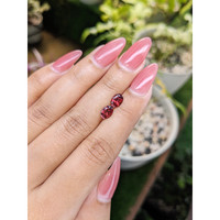 1.79&nbsp;Ct.Tw.Total Carat Weight Garnet Pair from Ceylon (Sri Lanka) Life Style