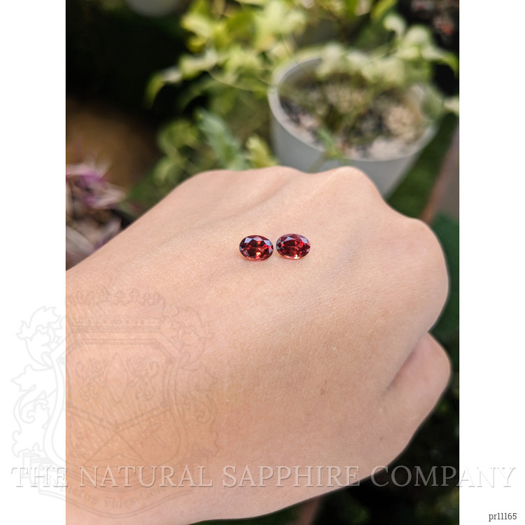 1.79 Ct.Tw. Garnet Pair from Ceylon (Sri Lanka)
