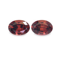 1.69 Ct.Tw. Oval Garnet Pair
