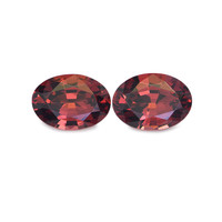 1.68 Ct.Tw. Oval Garnet Pair